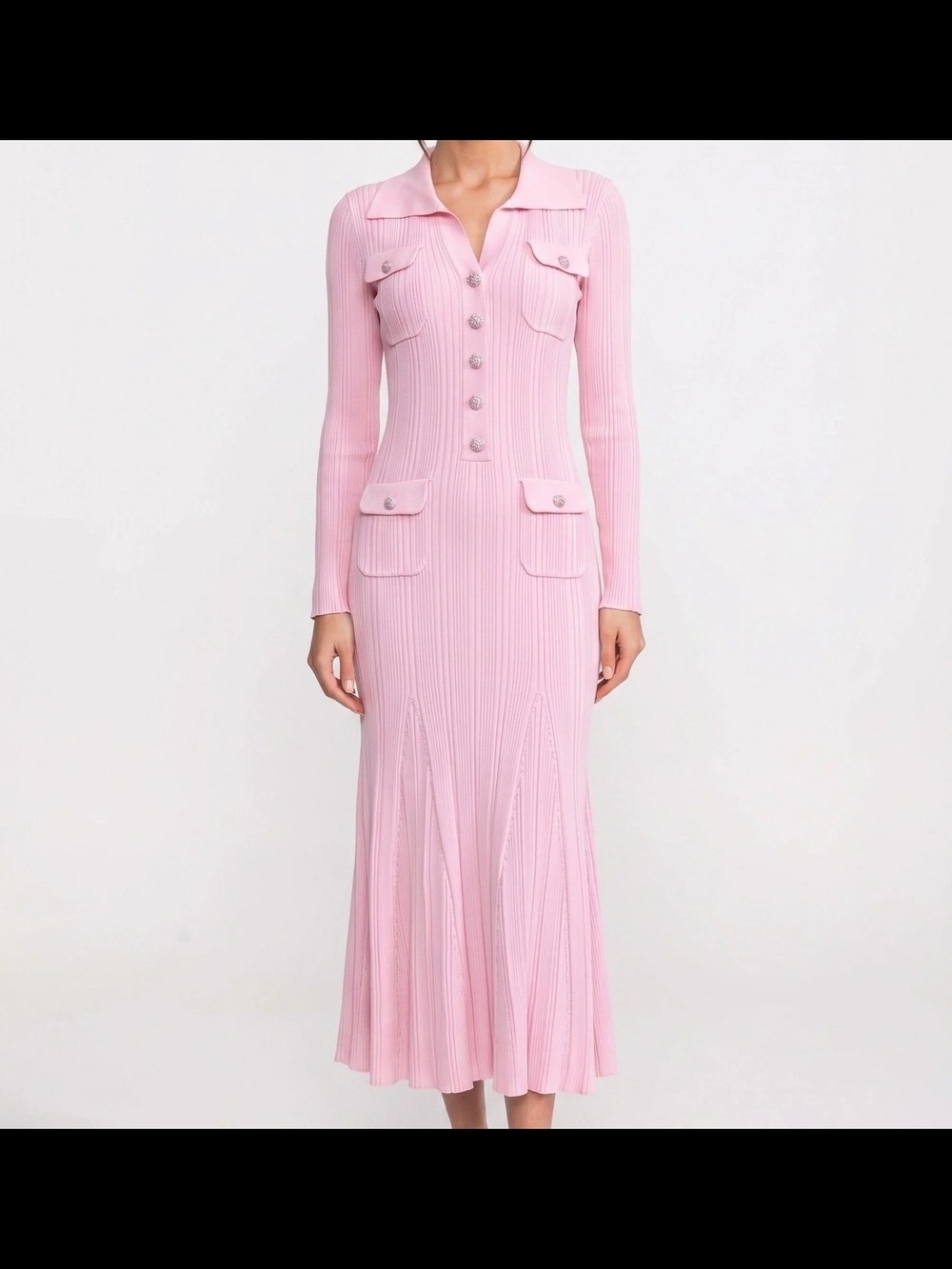 Eloquii Soft Ribbed Body-skimming Knit Dress